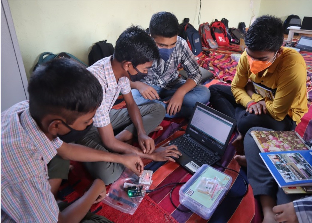 Rural students in tribal Palghar
